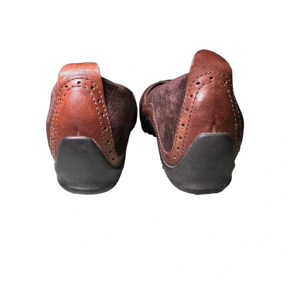 Merrell Brown Suede Mary Jane Slip-On 6.5